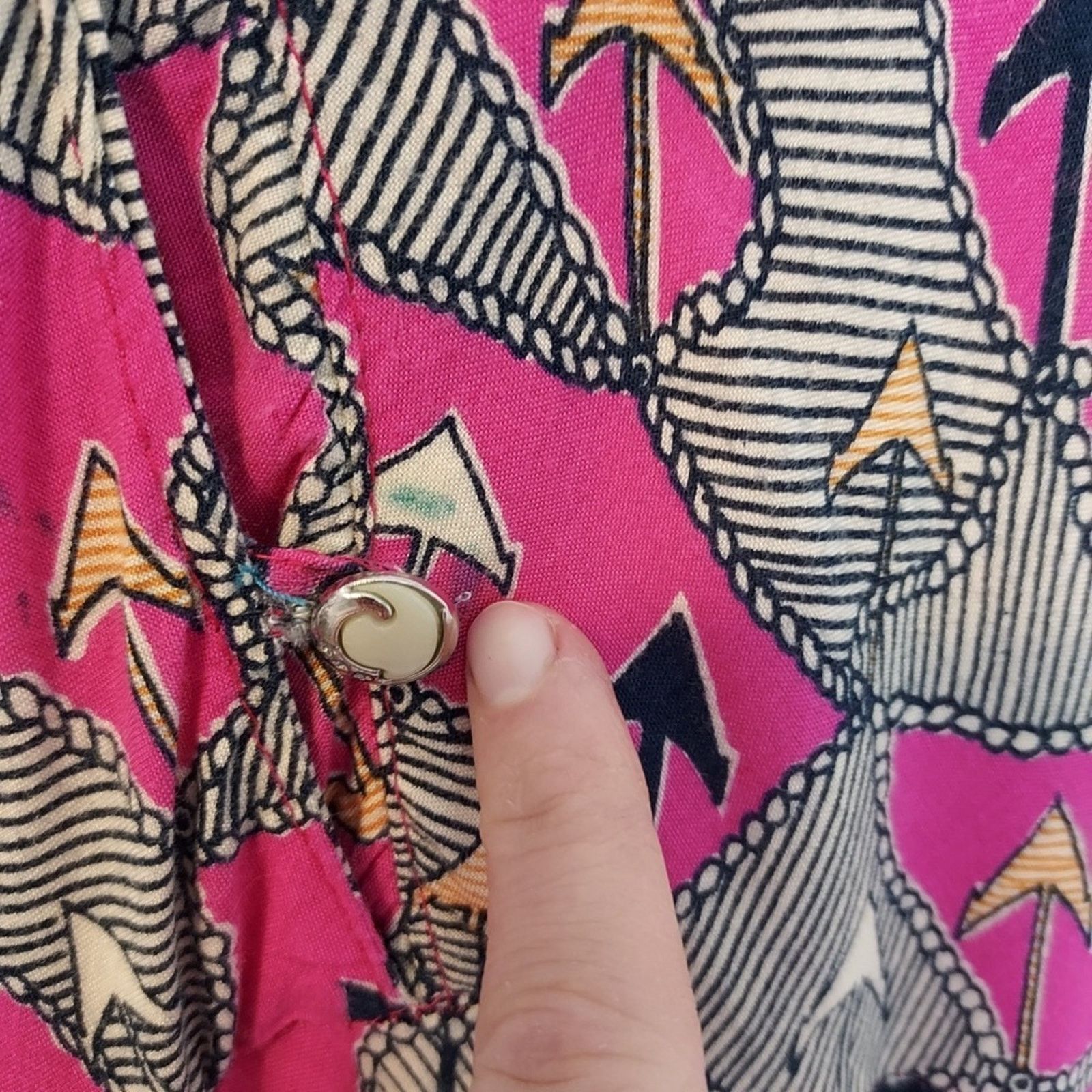 Other Sari Busana Batik Multicolor Asymmetrical Midi Dress Size M / US 6-8 / IT 42-44 - 11 Thumbnail