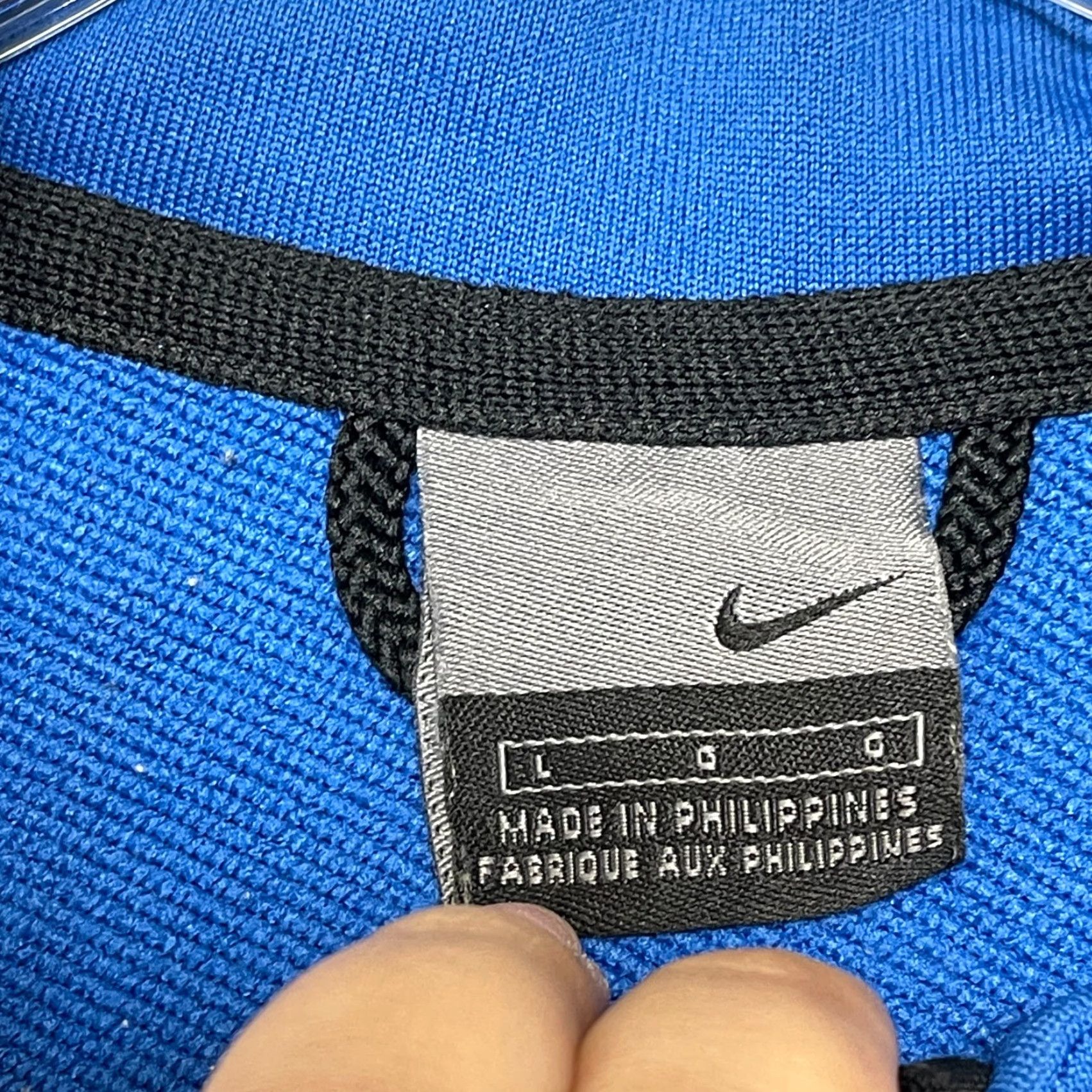 Nike ACG VINTAGE Nike ACG Soccer Track Jacket Men L Blue Black Full Zip Size US L / EU 52-54 / 3 - 7 Thumbnail