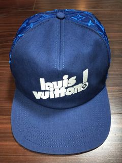 Louis Vuitton Mens Caps 2023-24FW, Blue, M