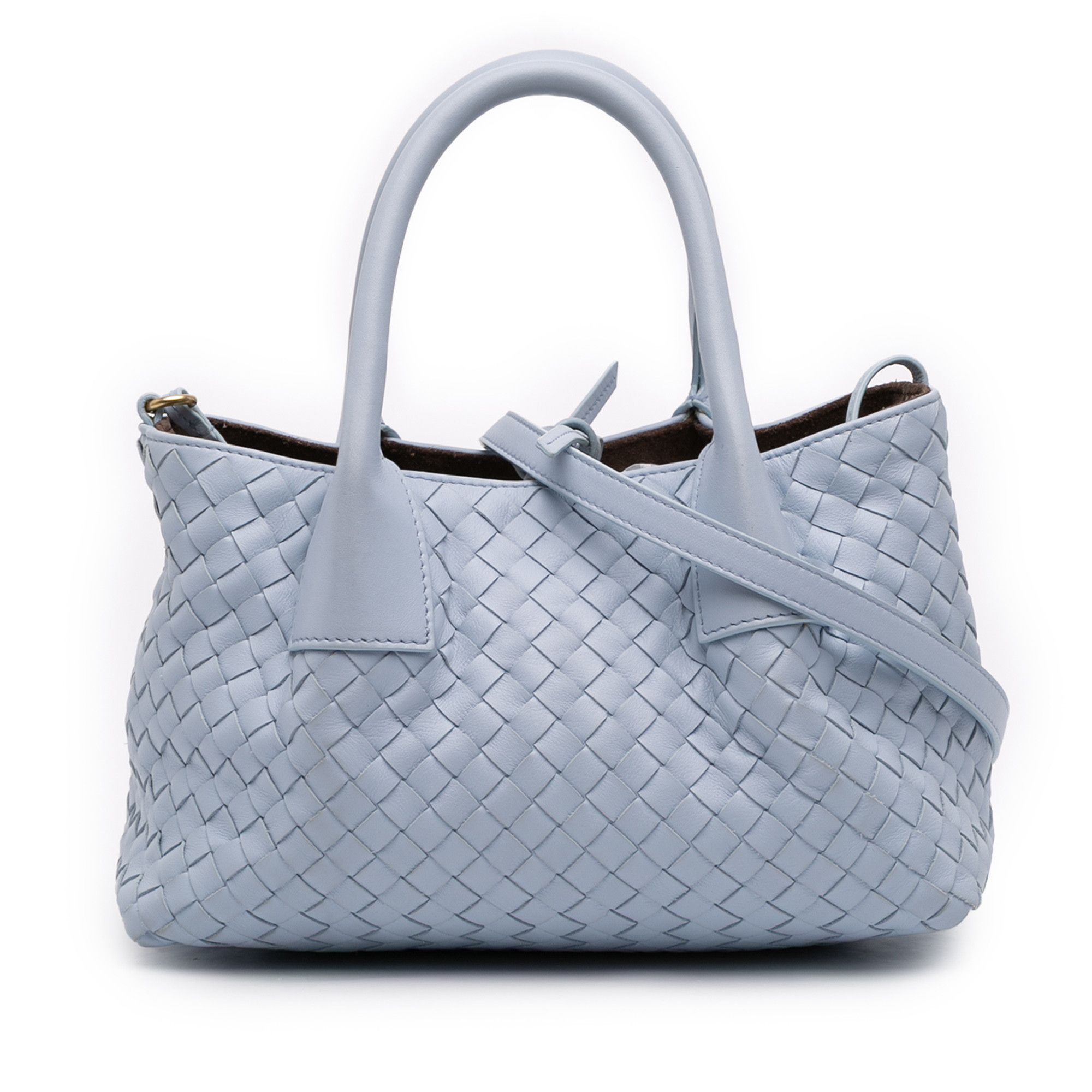 Bottega Veneta Bottega Veneta Small Calfskin Intrecciato Pinacoteca Tote Size ONE SIZE - 1 Thumbnail