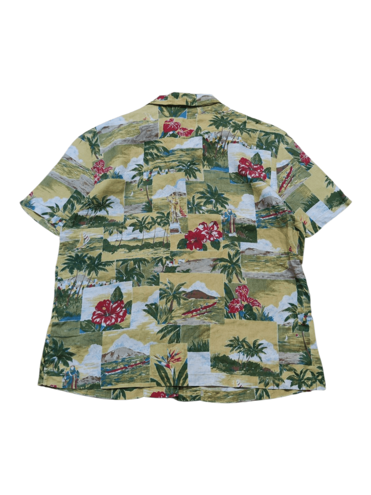 Mademoiselle Non Non Vintage Mademoiselle NON NON Hawaiian Open Collar Shirt Size M / US 6-8 / IT 42-44 - 3 Thumbnail