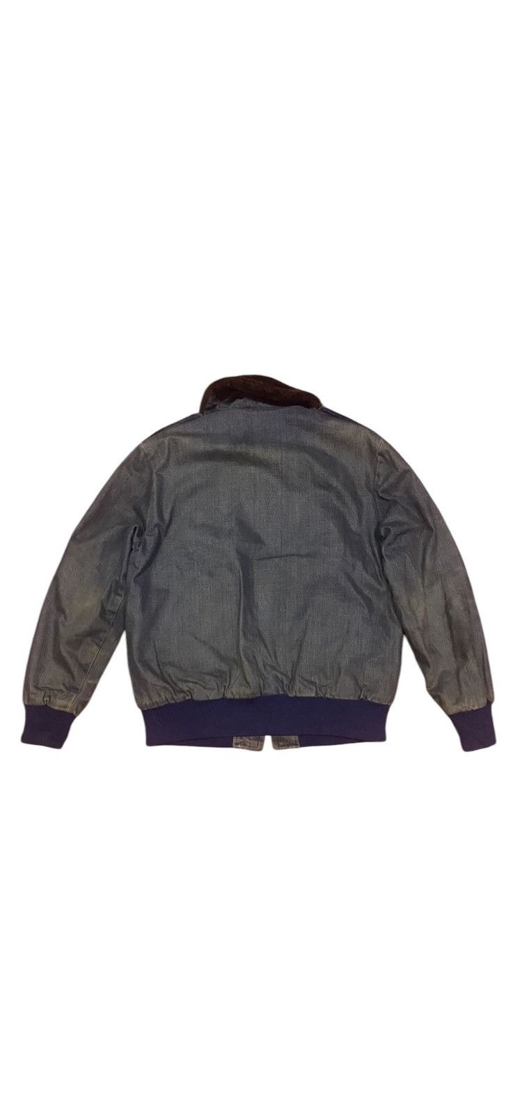 Edwin × Vintage Vintage Edwin Denim Quilted Winter Jacket Size US M / EU 48-50 / 2 - 2 Thumbnail