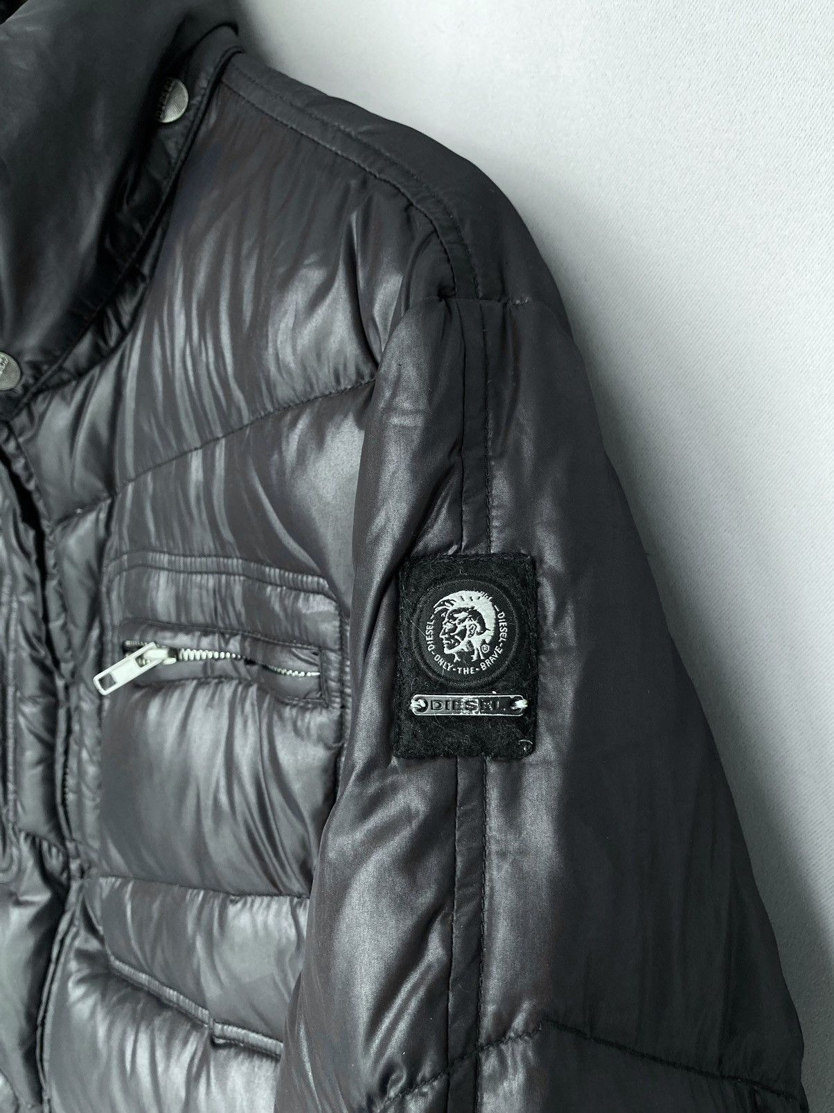 Diesel Vintage Diesel Puffer Down Fill Jacket Size US XL / EU 56 / 4 - 4 Thumbnail