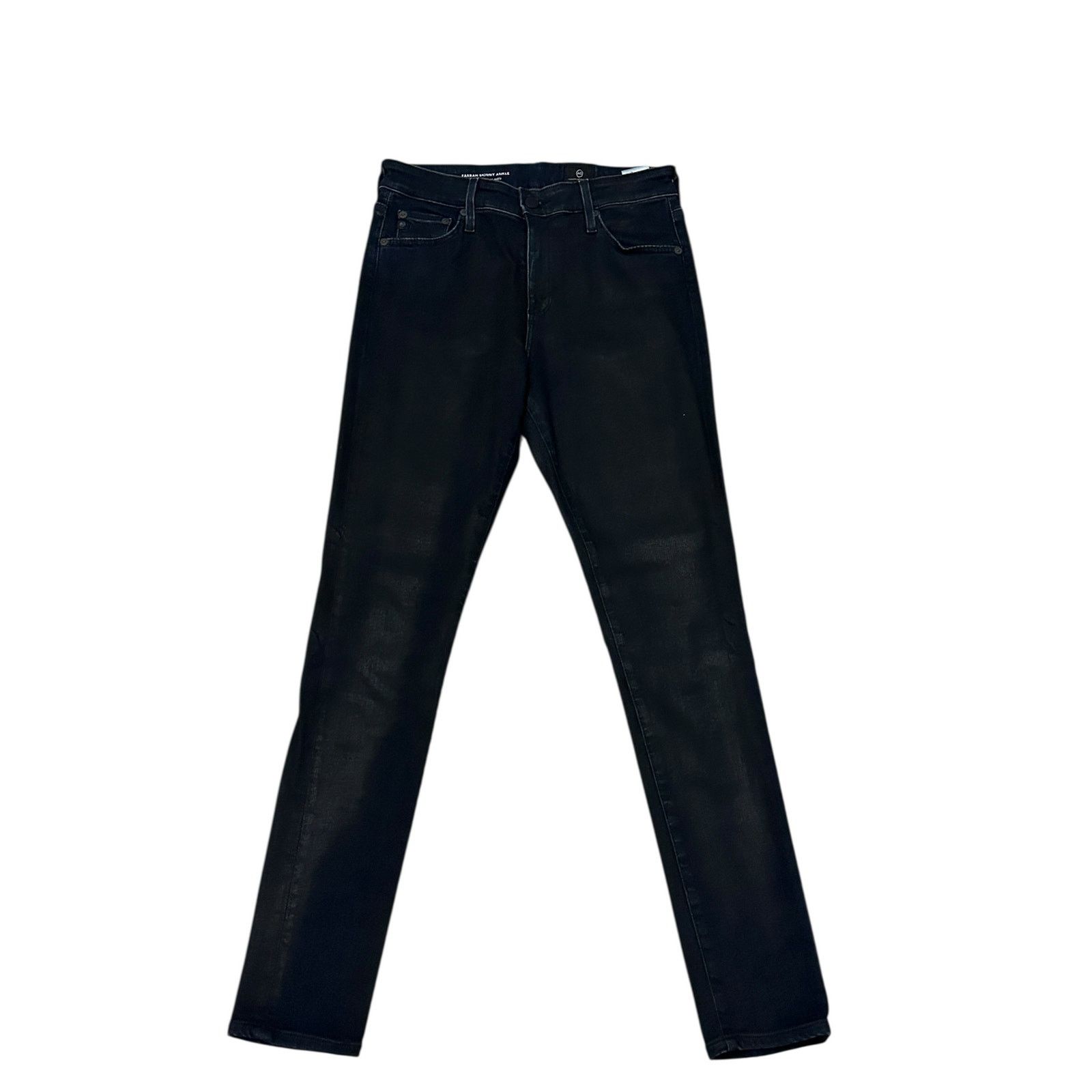 AG Adriano Goldschmied AG Adriano Goldschmied Farrah High Rise Skinny Ankle Jeans Size 27" / US 4 / IT 40 - 3 Thumbnail