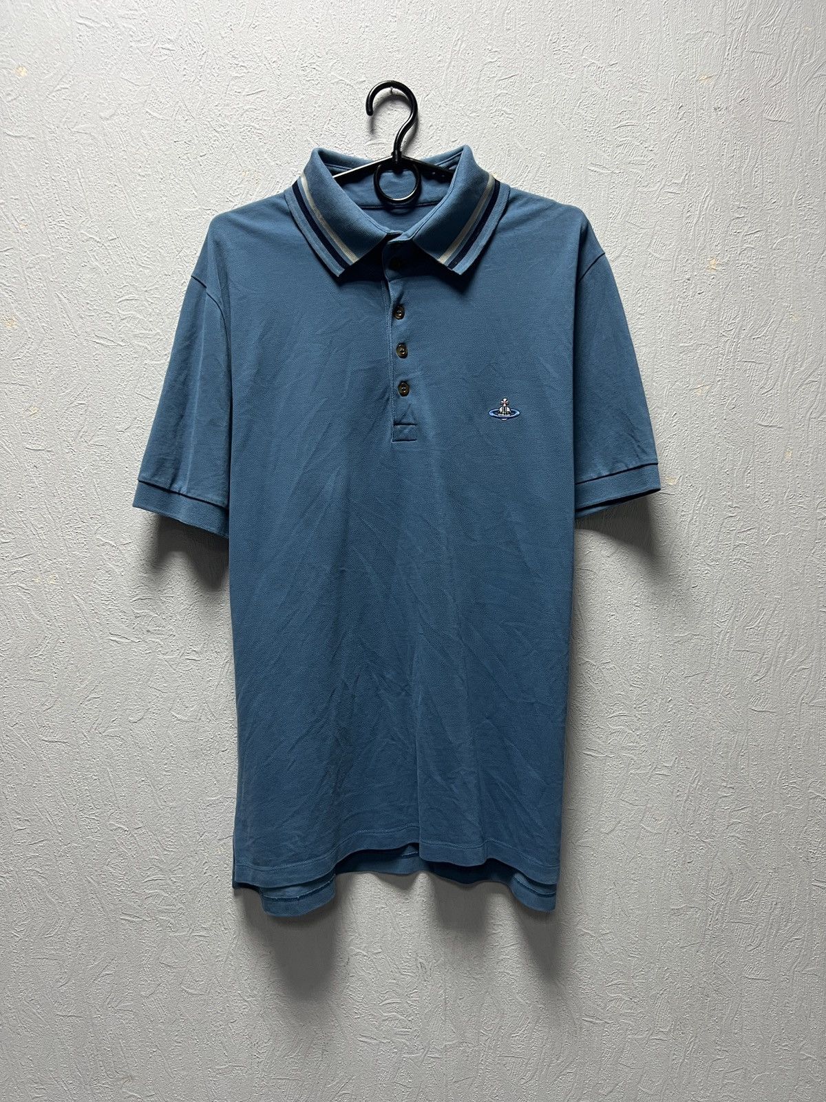 Vivienne Westwood Vivienne Westwood T-Shirt Polo Mini Logo Size US XL / EU 56 / 4 - 2 Thumbnail