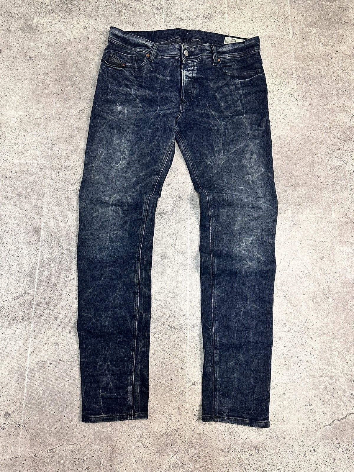 Diesel Diesel blue washed jeans vintage Italy Y2K streetwear Size US 34 / EU 50 - 2 Thumbnail
