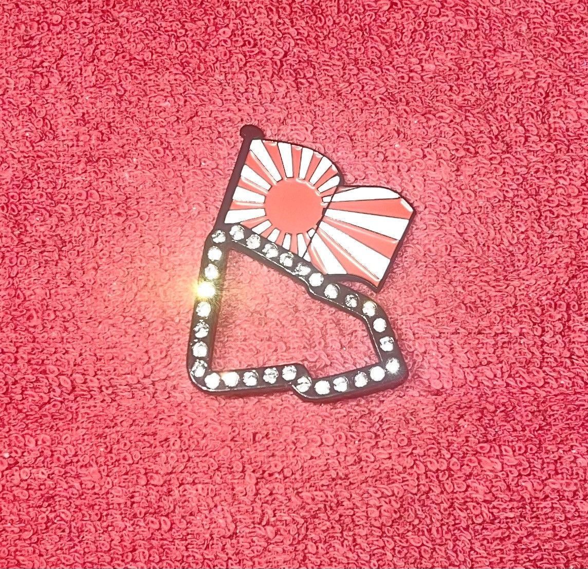 New Era Japan Rising Sun Hat Pin by @KMstayintrue WxstCoast Size ONE SIZE - 3 Thumbnail