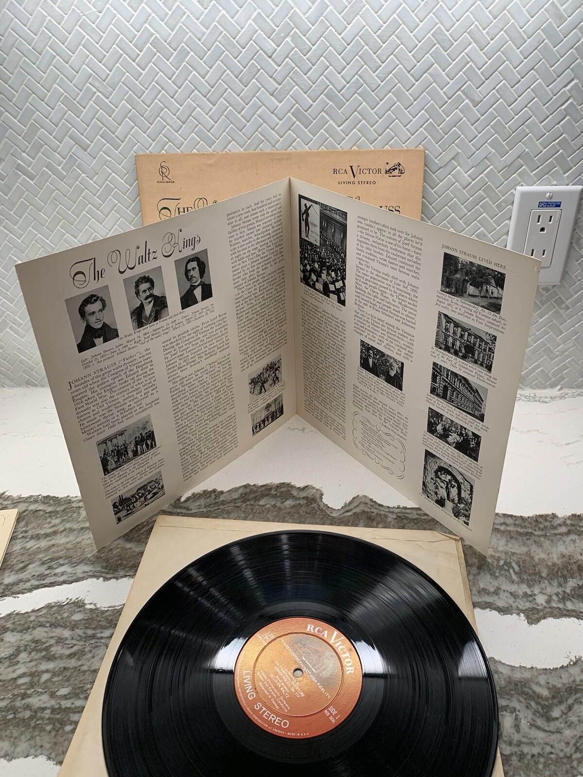 Designer Karajan The Vienna Of Johann Strauss Mono LP RCA Victor LD Size ONE SIZE - 2 Thumbnail