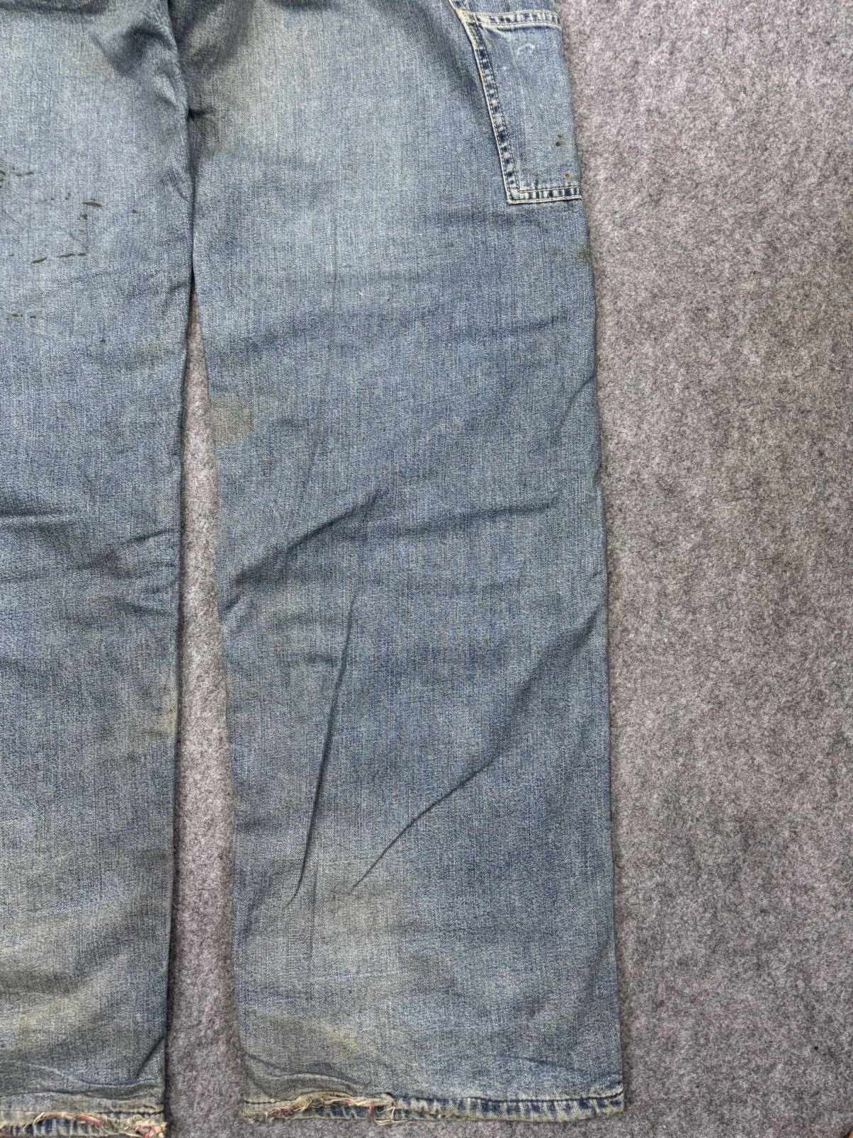 Edwin 💥BAGGY💥Vintage Dirty Edwin Carpenter Jeans F939 Size US 34 / EU 50 - 13 Thumbnail