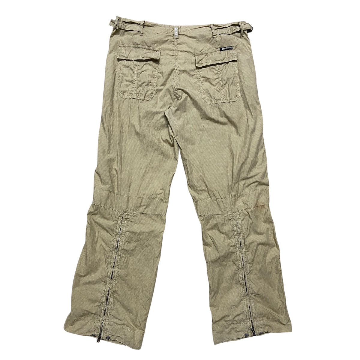 Schott × Tornado Mart Schott NYC Ripstop Tactical Cargo Trousers Size US 36 / EU 52 - 2 Thumbnail