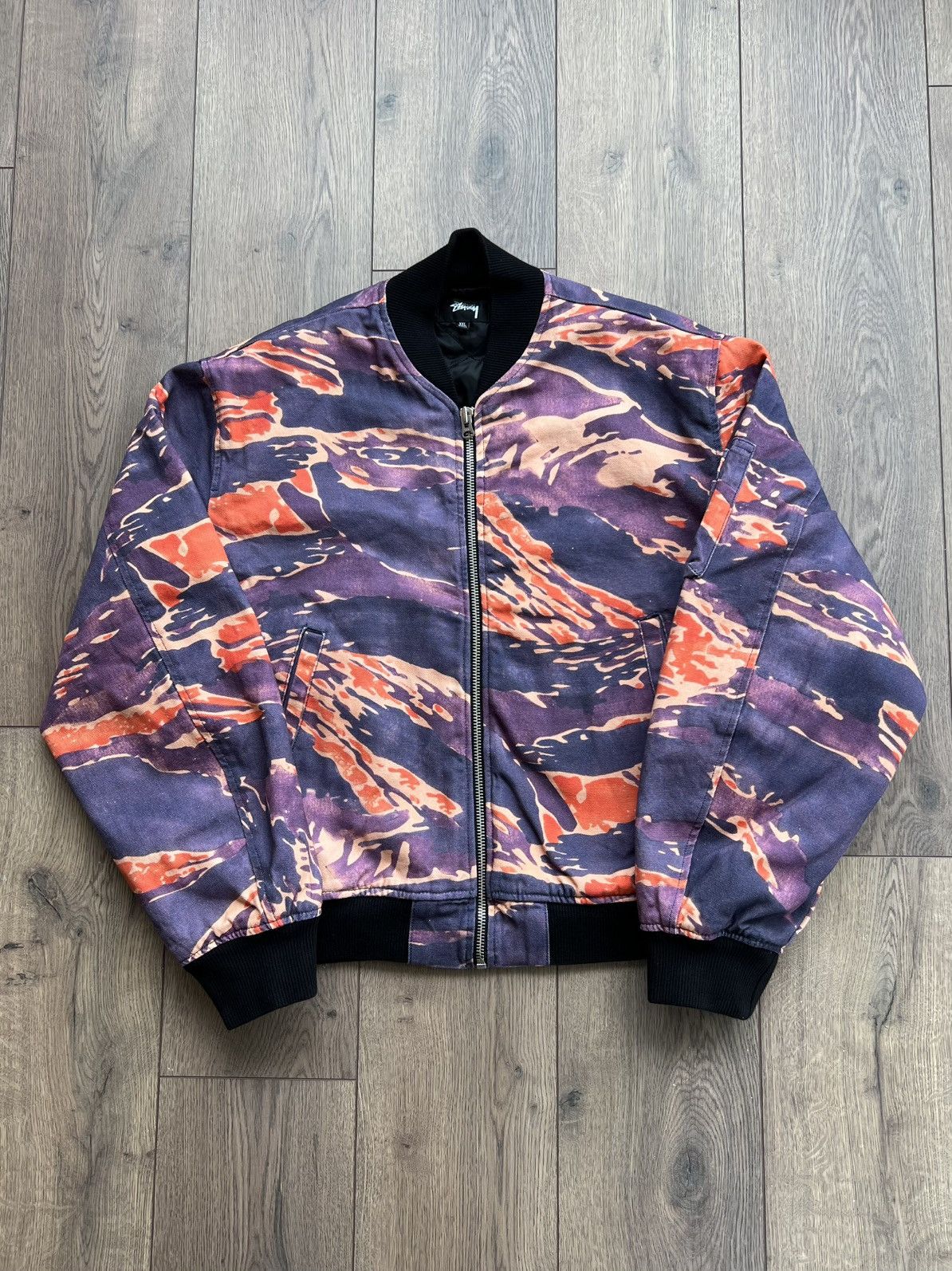 Stussy x Lucien Smith Tigris Bomber Jacket XXL