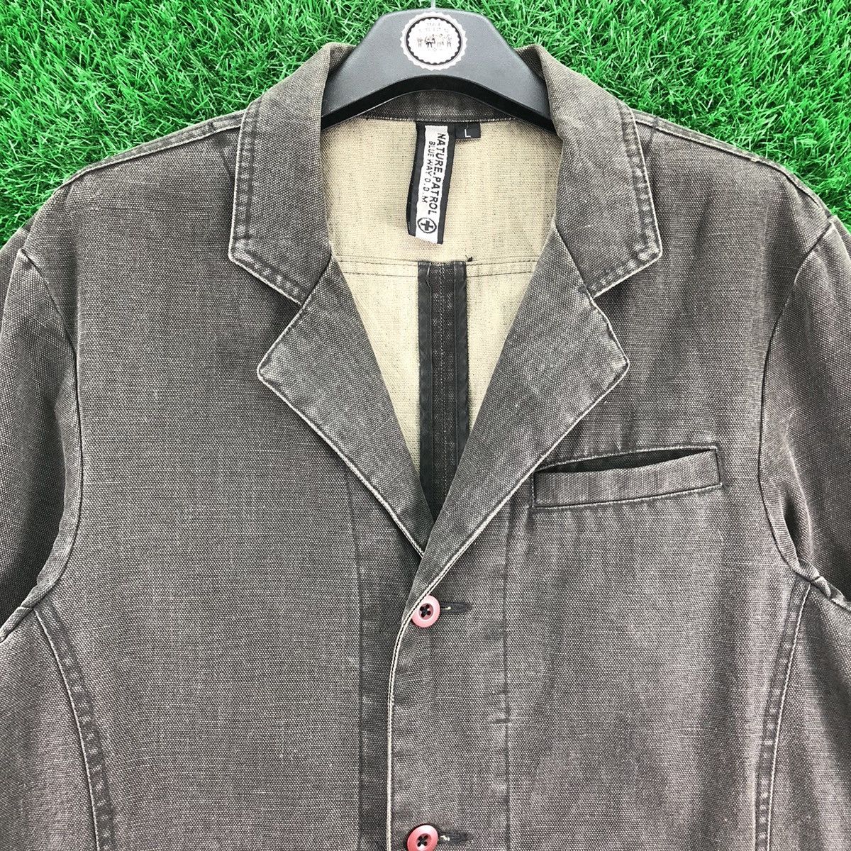 Japanese Brand Vintage Blue Way O.D.M Duck Canvas Jacket Size US L / EU 52-54 / 3 - 7 Thumbnail