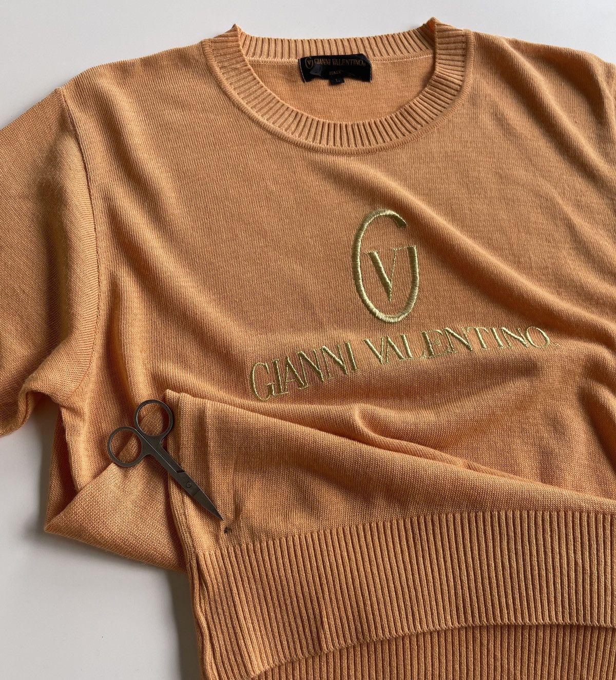 Valentino Vintage Gianni Valentino Knit Jumper Size L / US 10 / IT 46 - 11 Thumbnail