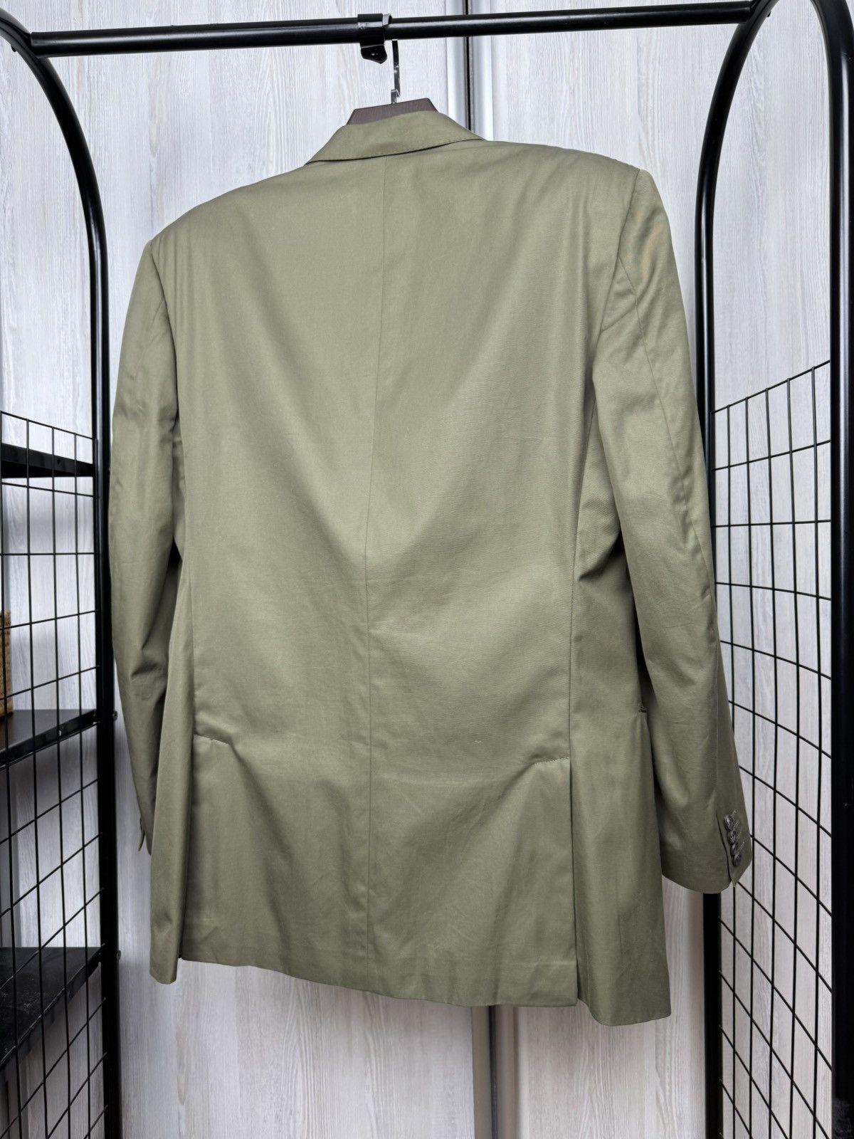 Caruso R. Caruso handmade in Italy cotton unlined sport coat blazer Size 44R - 7 Thumbnail