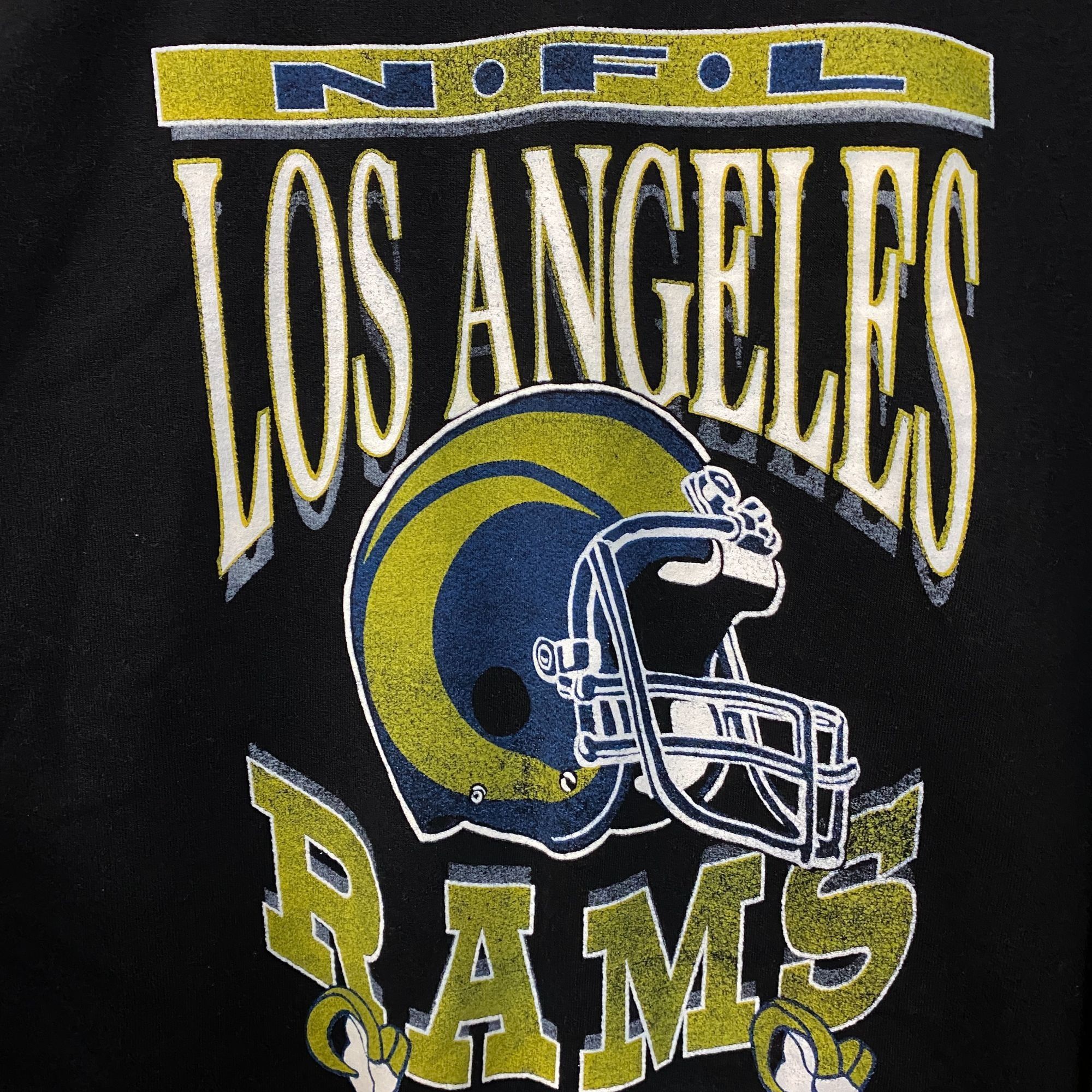 Junk Food Junk Food Clothing Los Angeles Rams NFL Helmet Logo Crewneck Size US M / EU 48-50 / 2 - 2 Thumbnail