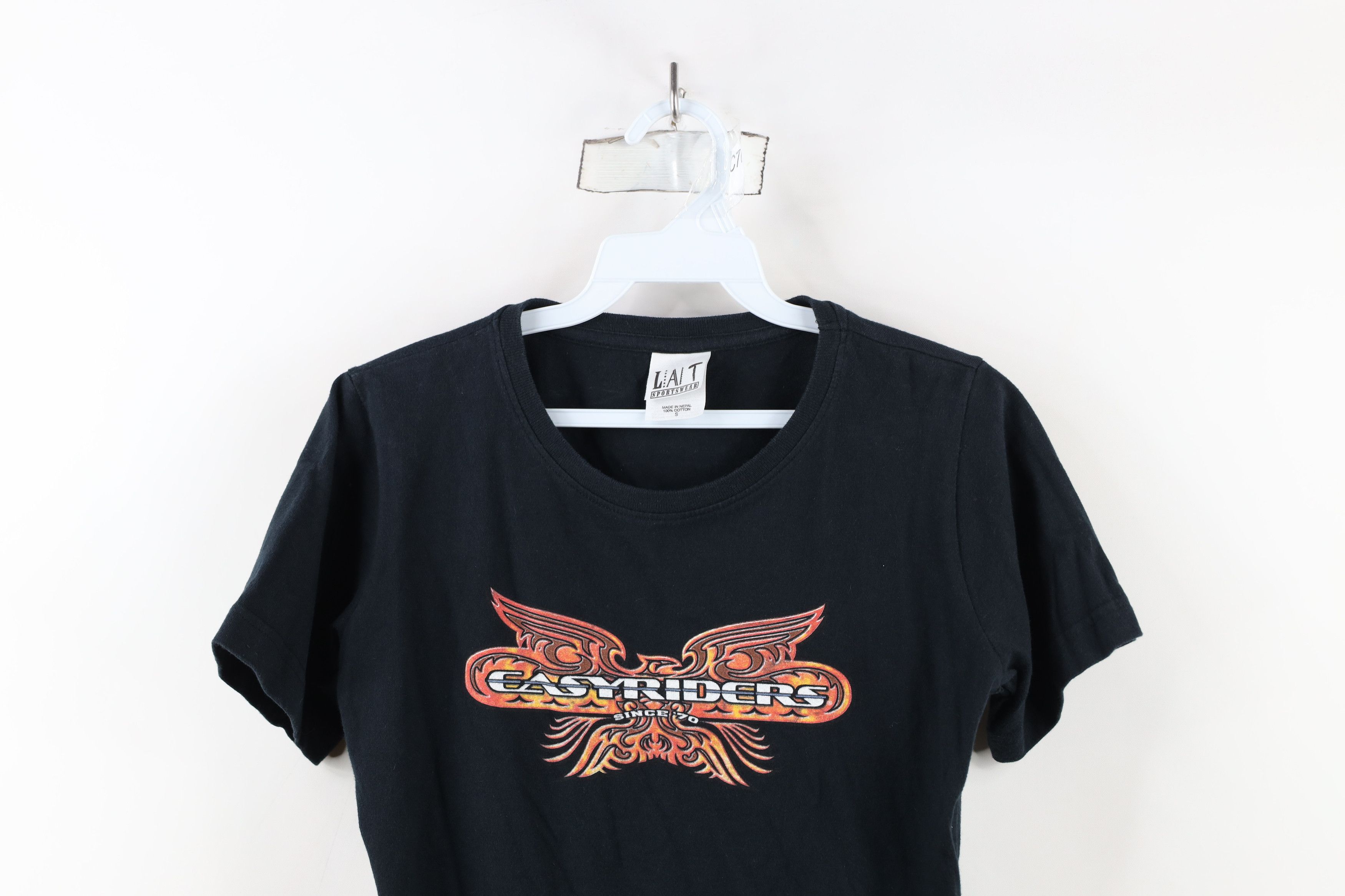 Vintage Vintage Y2K 2006 Bike Week Easyriders Tribal Phoenix T-Shirt Size S / US 4 / IT 40 - 2 Thumbnail