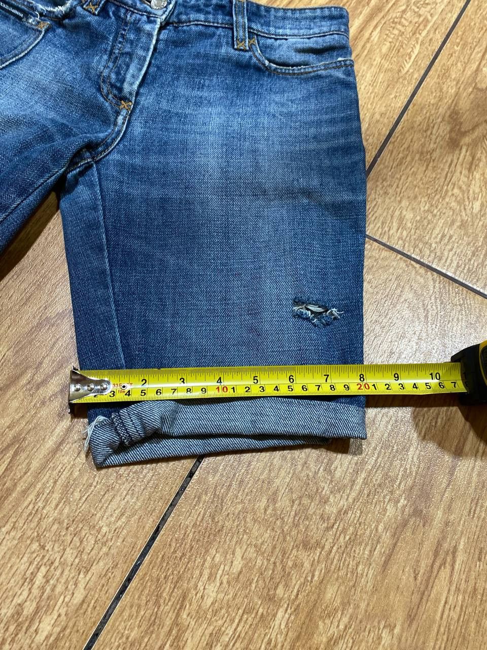 Dolce & Gabbana Vintage Denim Washed Blue Denim Shorts Size 26" / US 2 / IT 38 - 10 Thumbnail