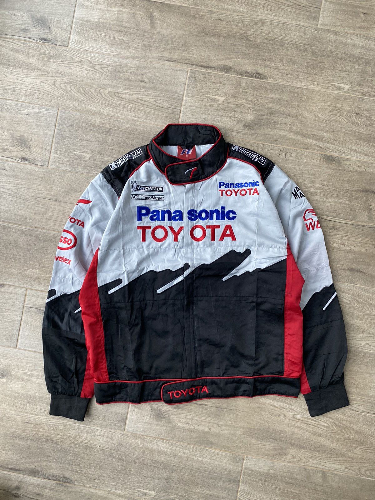 Formula 1 × Vintage Toyota Panasonic Formula 1 Racing Jacket | Grailed