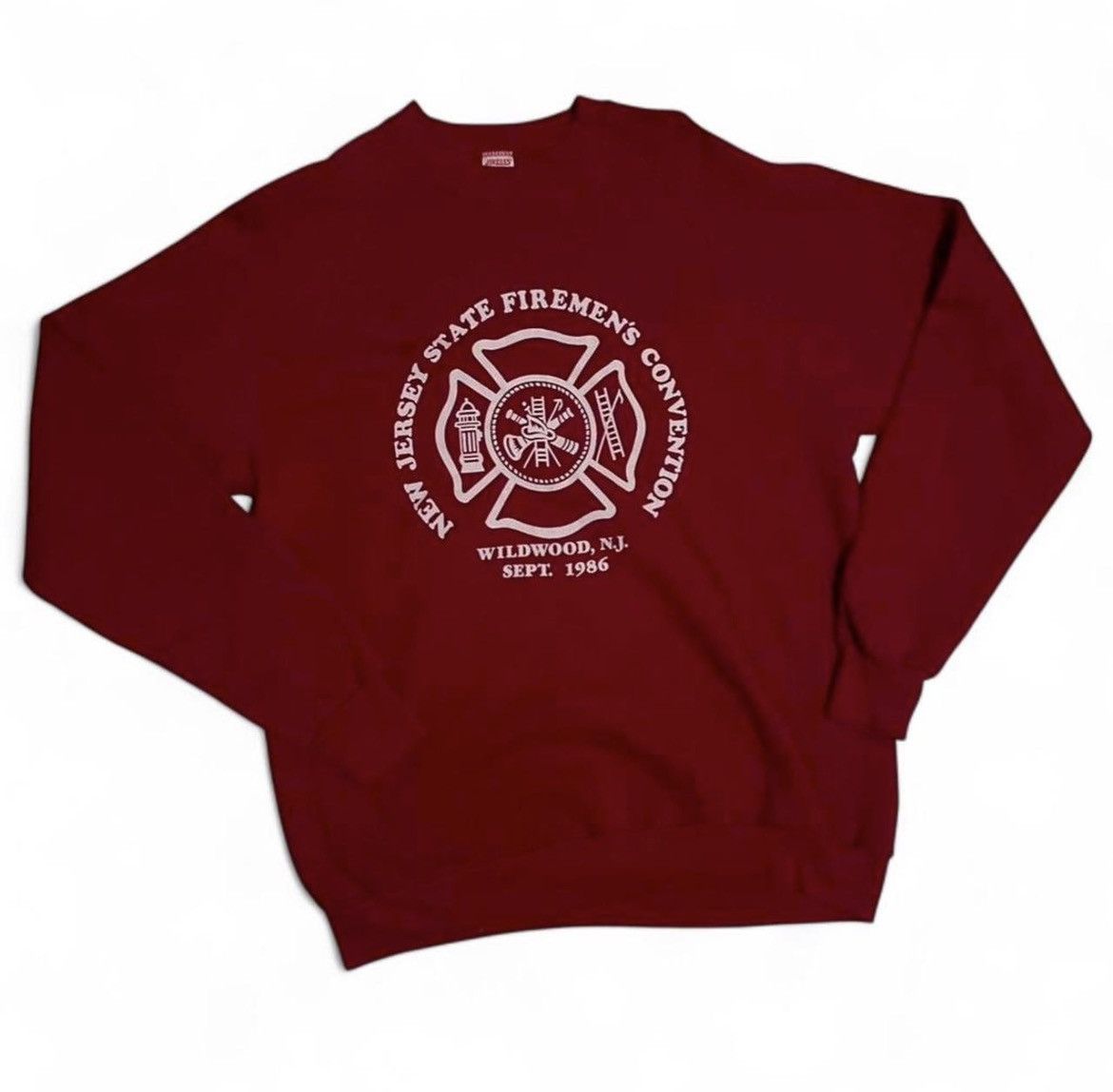 Jerzees Vintage 1980s Jerzees Crewneck Size US XL / EU 56 / 4 - 1 Thumbnail