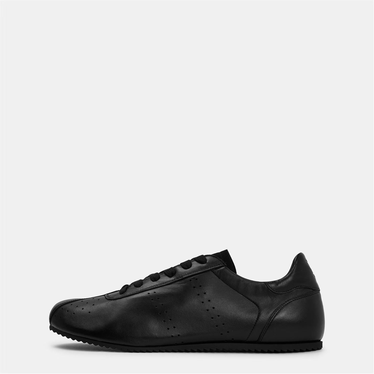 AMI o1g2r1mq0326 Nappa Low-Top Trainers in Black Size US 9 / EU 42 - 2 Thumbnail