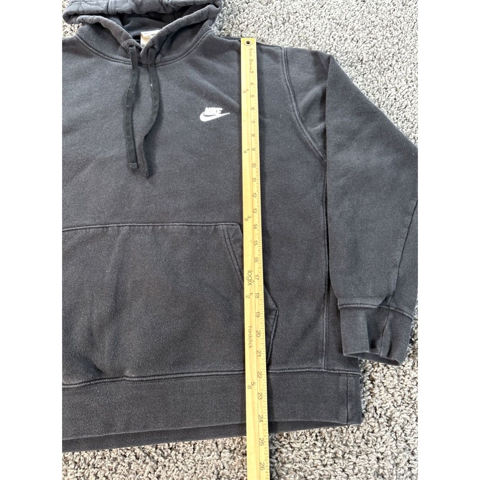 Nike Nike Sportswear Club Fleece Hoodie Men’s XL Black Pullover Sweatshirt BV2654-407 Size US XL / EU 56 / 4 - 2 Thumbnail