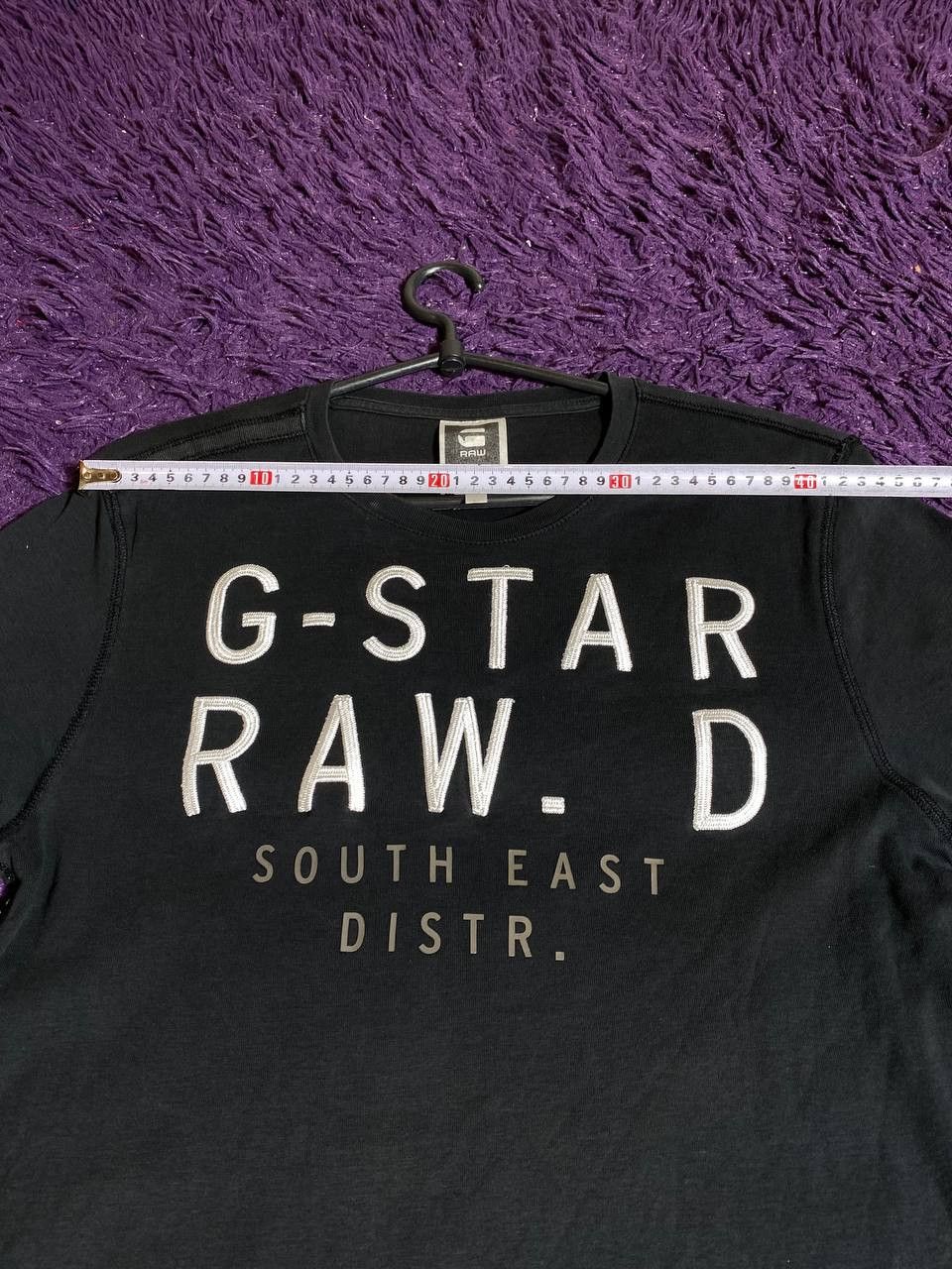 G-Star G Star Raw Spell Out Big Logo T Short Size XL Size US XL / EU 56 / 4 - 12 Thumbnail