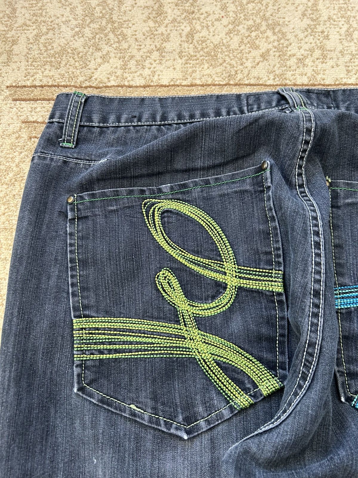 G-Unit Vintage 50 Cent G Unit Baggy Jeans Size US 38 / EU 54 - 5 Thumbnail