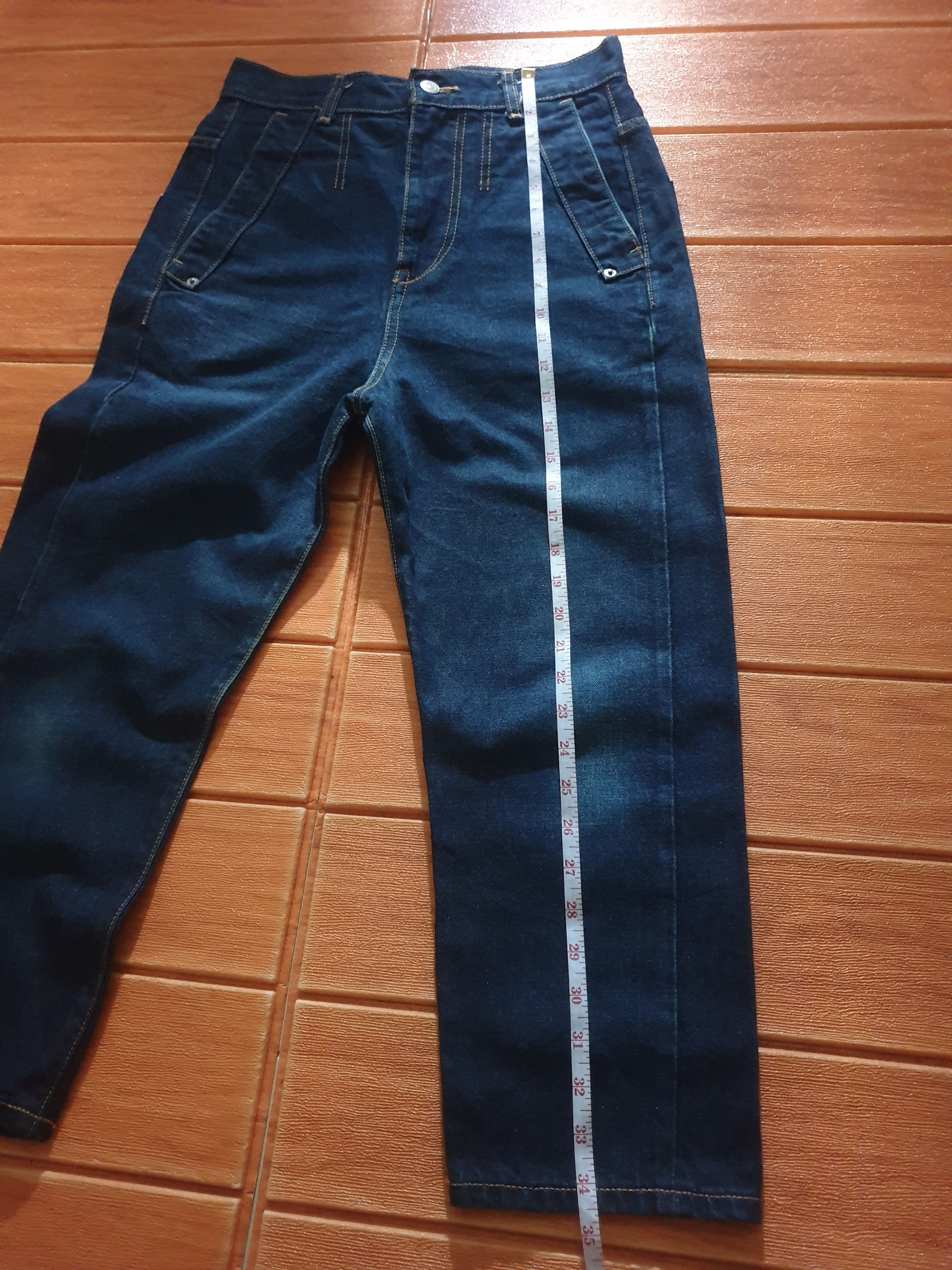 Issey Miyake Zucca Japanese brand selvedge denim pant Size US 29 - 5 Thumbnail
