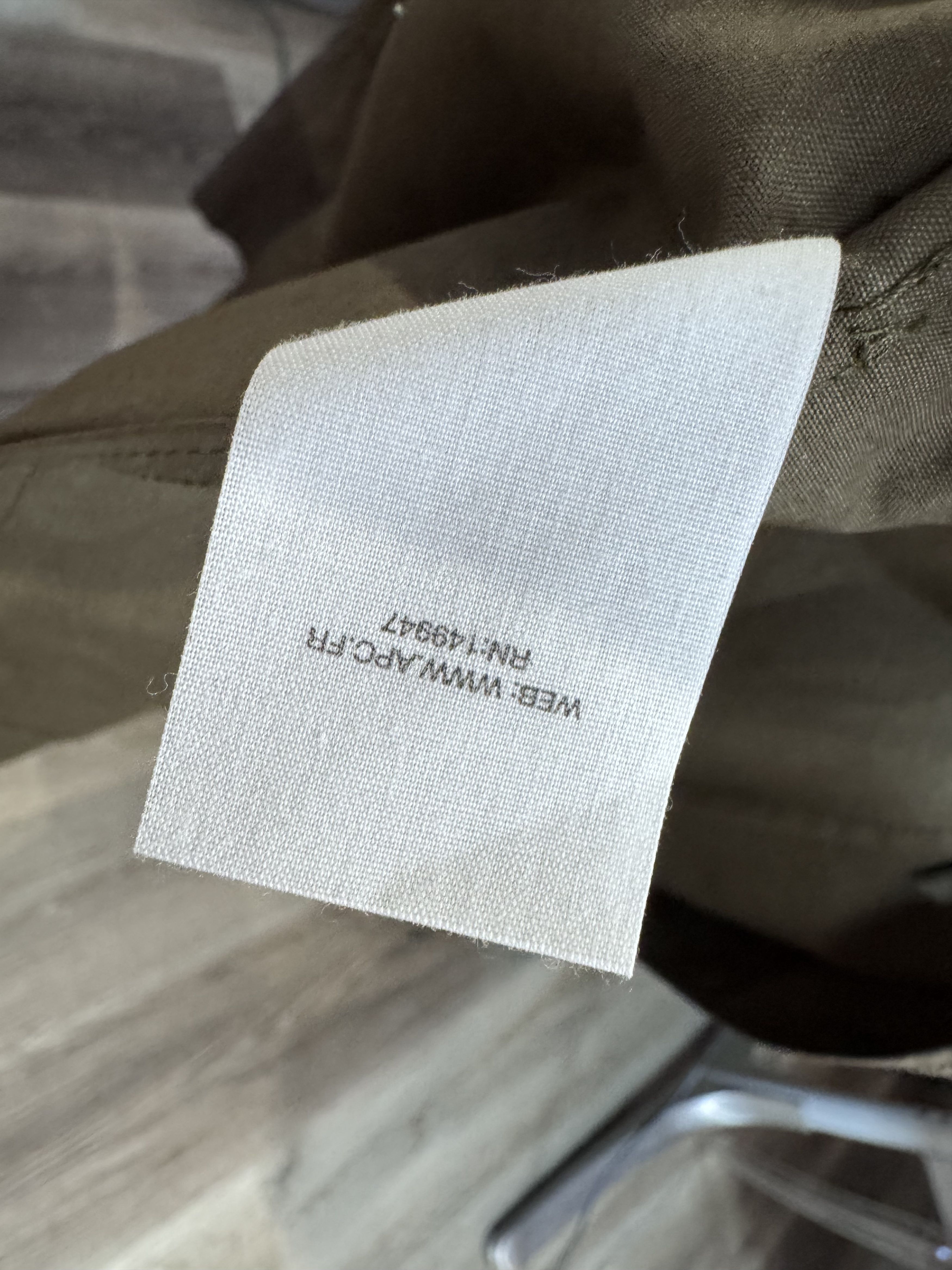 A.P.C. A.P.C. PARIS MEN'S NEW PARKA OLIVE GREEN XXL RARE $720 Size US XXL / EU 58 / 5 - 10 Thumbnail