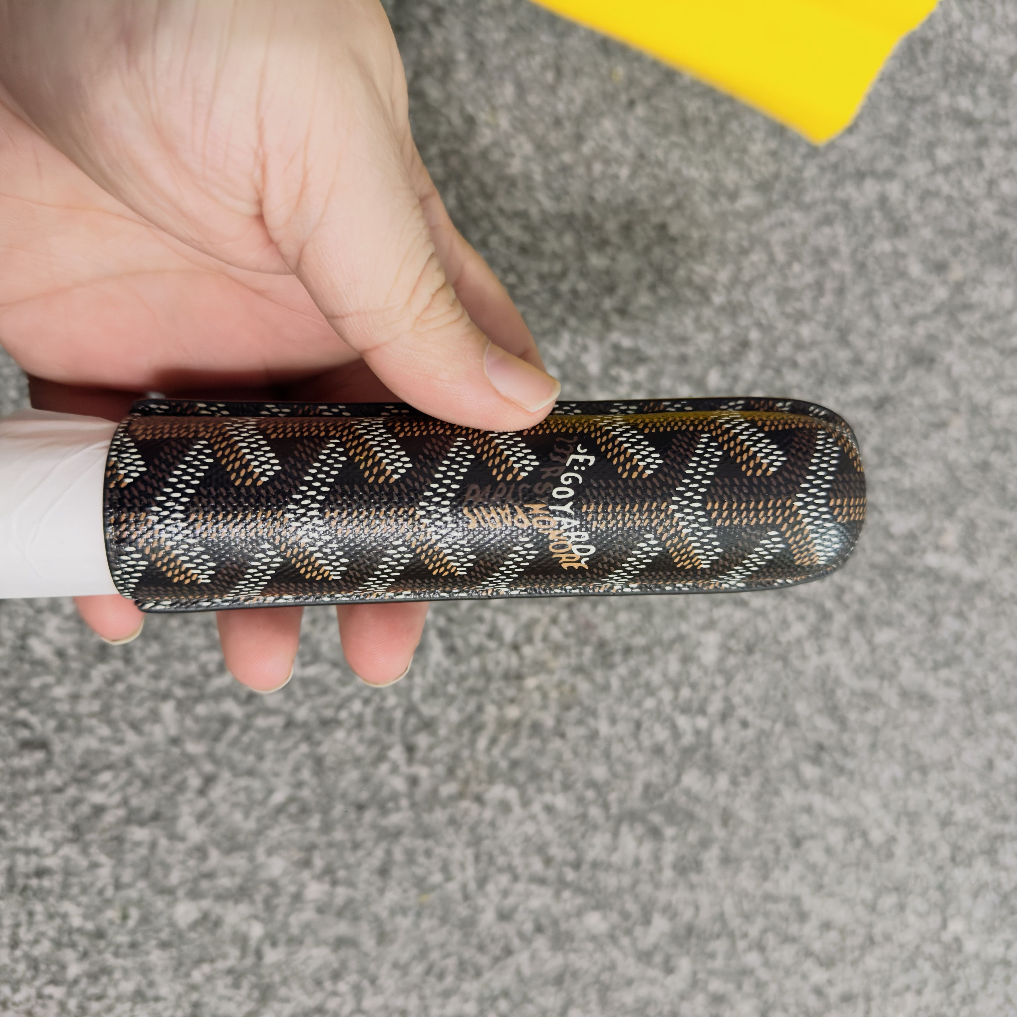 Goyard Goyard 1C Single Cigar Case Etui Black Size ONE SIZE - 6 Thumbnail