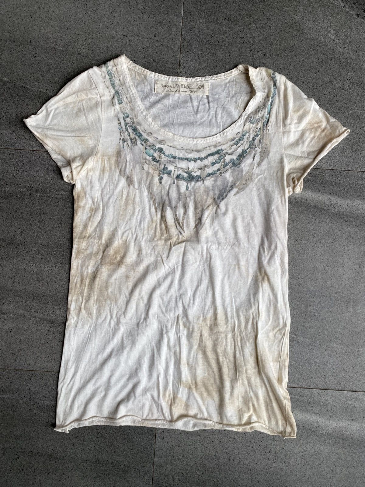 GOA G.O.A Feather Necklace Tee | Grailed