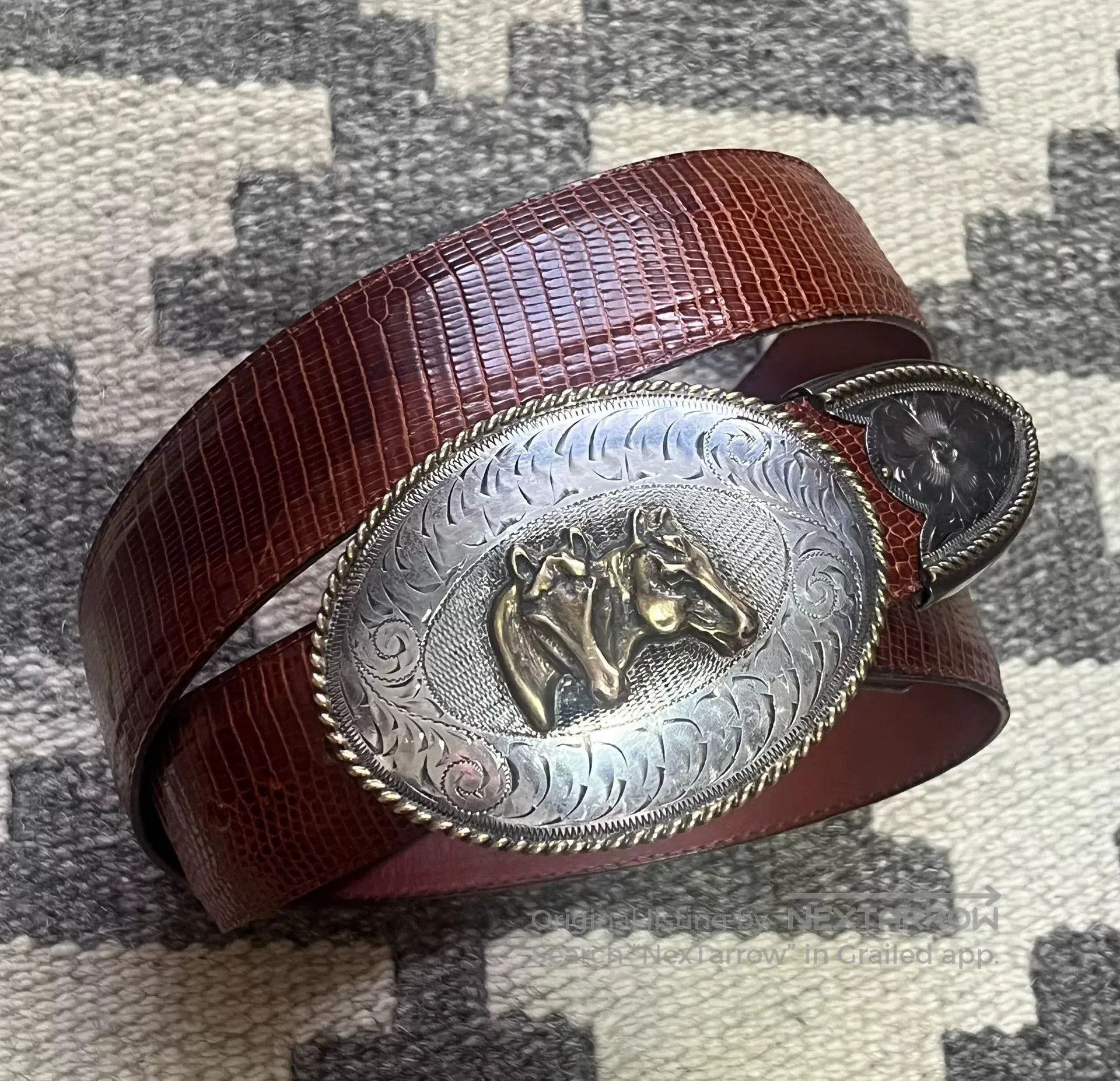 RRL Ralph Lauren Ralph Lauren Vintage Western Belt. Size ONE SIZE - 9 Thumbnail