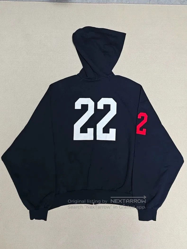 Balenciaga Balenciaga warhorse polo blue distressed zipper hoodie jack Size US L / EU 52-54 / 3 - 2 Thumbnail