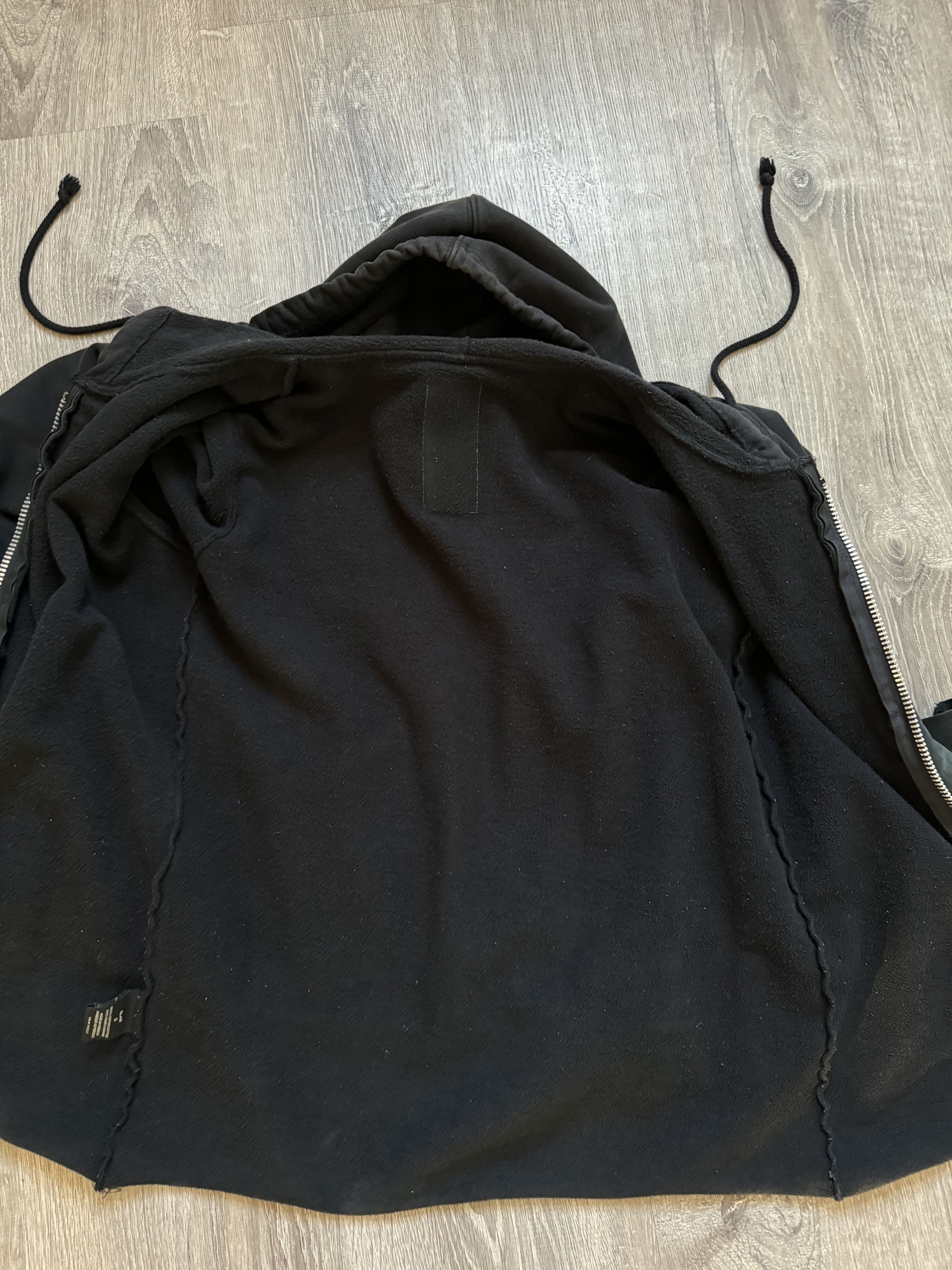 Rick Owens Rick Owens SLAB Layered Bondage Hoodie Size US S / EU 44-46 / 1 - 7 Thumbnail
