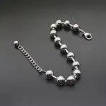 Jewelry Ball Chain Bracelet 2000s Chrome Y2K Punk Skater Grunge Size ONE SIZE - 3 Thumbnail