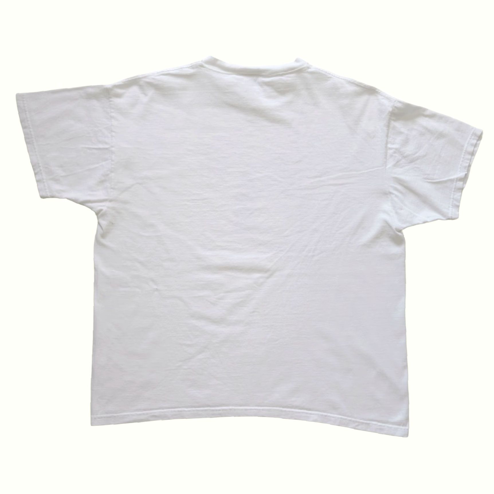 Fruit Of The Loom VINTAGE ROLLING STONES ROCK 90s MUSIC SENIOR CITIZEN FUNNY CARTOON GRAPHIC T SHIRT XL Mens White 24" Pit to Pit 27" Length Size US XL / EU 56 / 4 - 3 Thumbnail