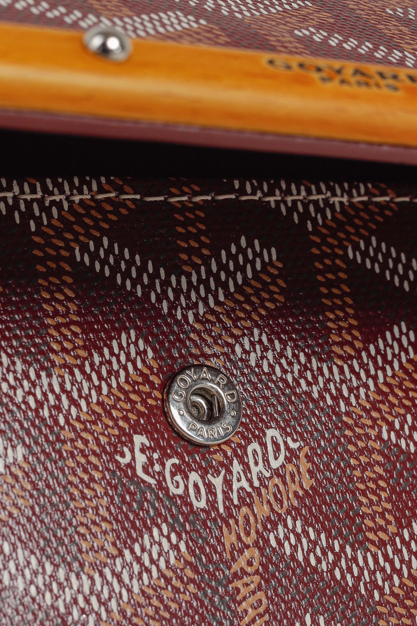 Goyard Goyard Monte-Carlo Mini Goyardine Canvas Phone Case Size ONE SIZE - 8 Thumbnail