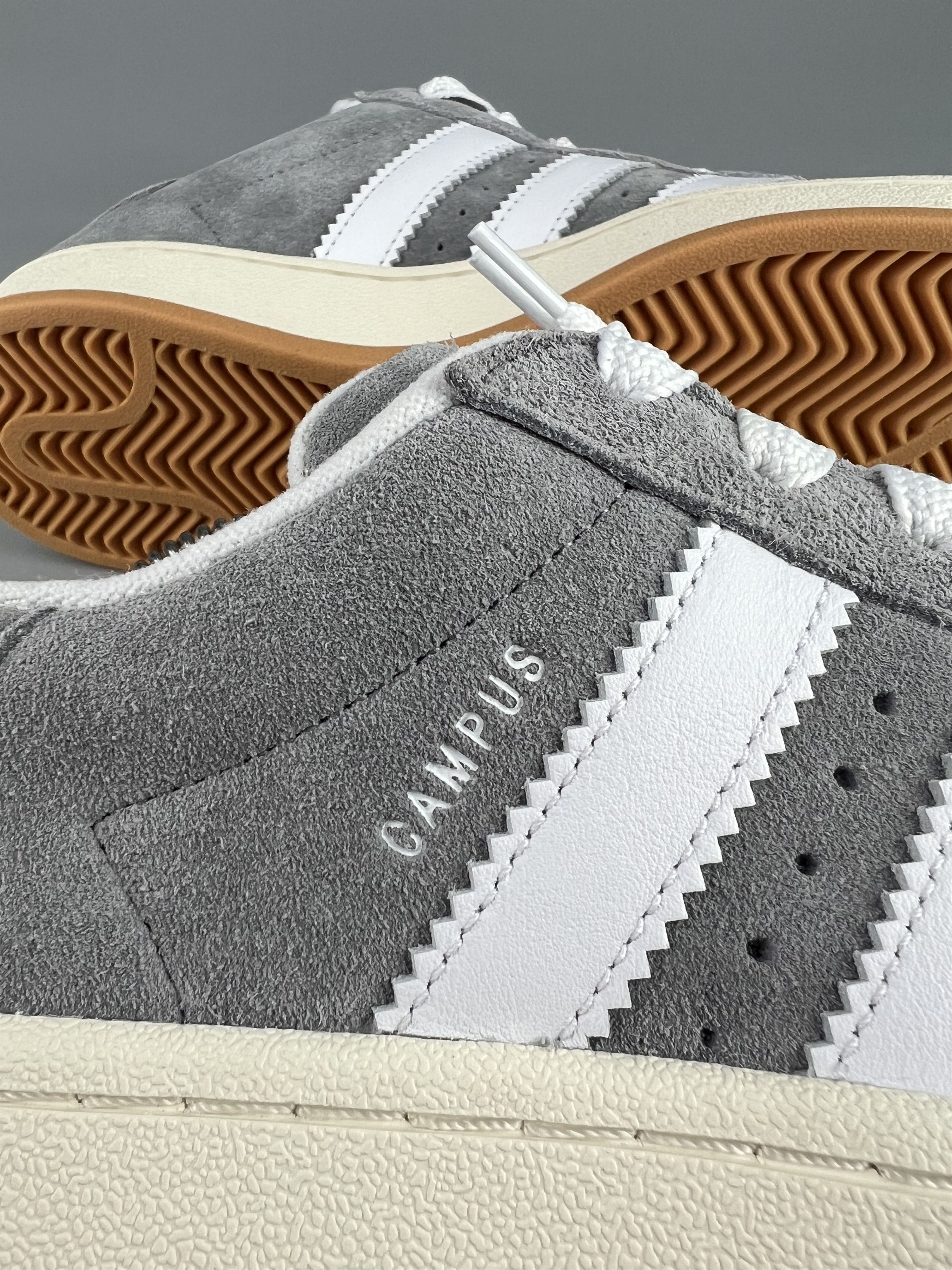 Adidas Adidas Campus 00s Men's Gray White Gum Size US 8 / EU 41 - 7 Thumbnail