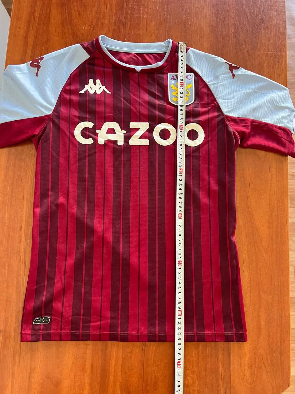 Kappa 2021/22 ASTON VILLA HOME SOCCER JERSEY FOOTBALL SHIRT SZ S Size US S / EU 44-46 / 1 - 12 Thumbnail