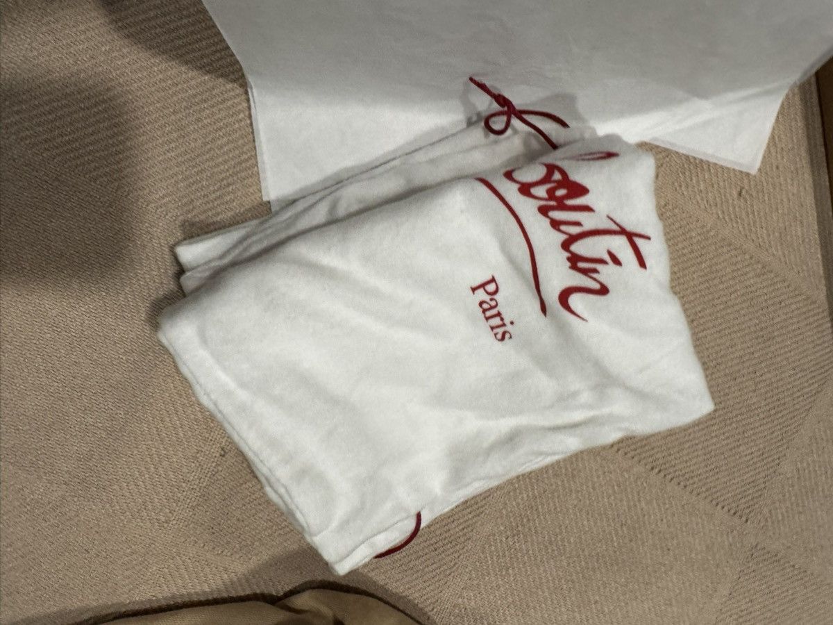 Christian Louboutin White Christian Louboutin Sneakers Size US 7 / IT 37 - 4 Thumbnail
