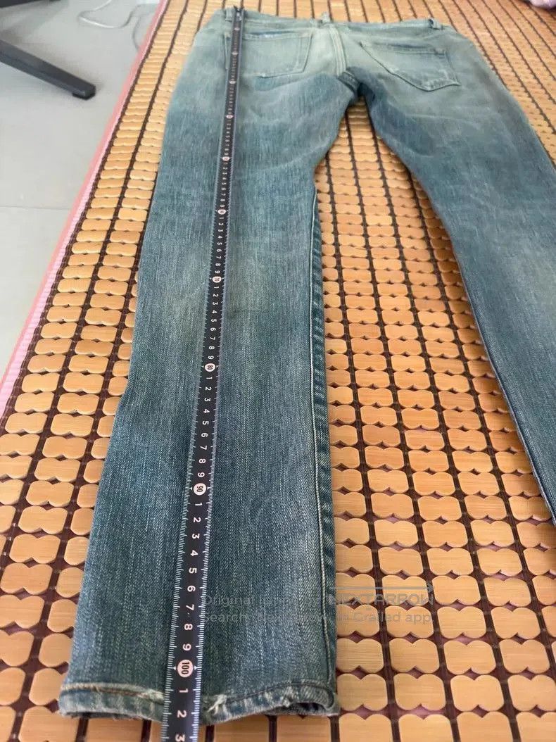 Saint Laurent Paris Saint Laurent Distressed Blue Denim Jeans. Size US 30 / EU 46 - 4 Thumbnail