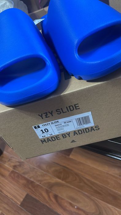 Adidas adidas Yeezy Slide “Azure” | Grailed