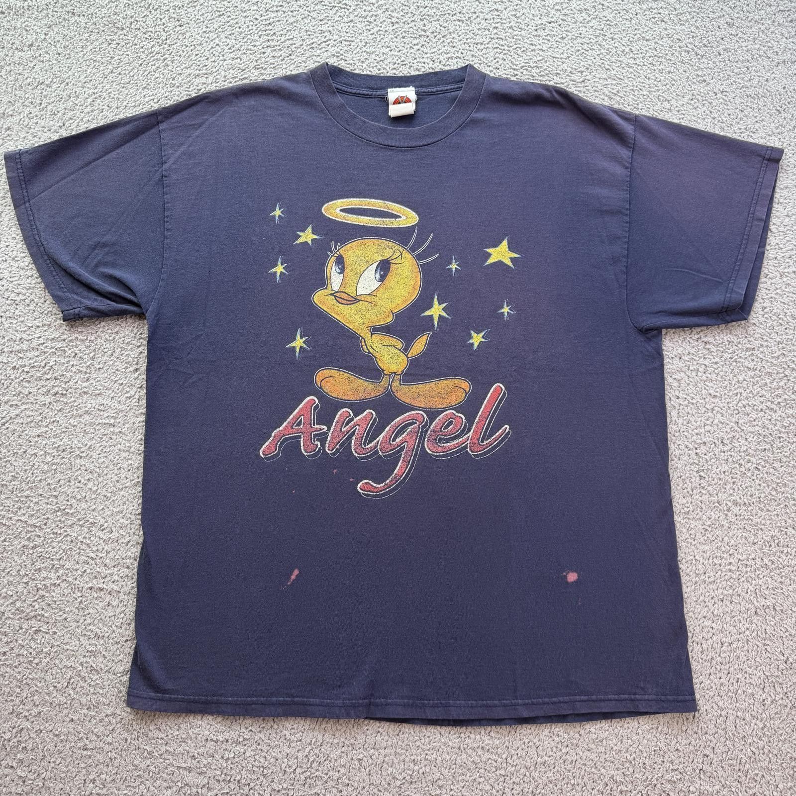 Other Vintage 2001 Looney Tunes Tweety Angel Not T Shirt XL Warner Size US XL / EU 56 / 4 - 1 Thumbnail