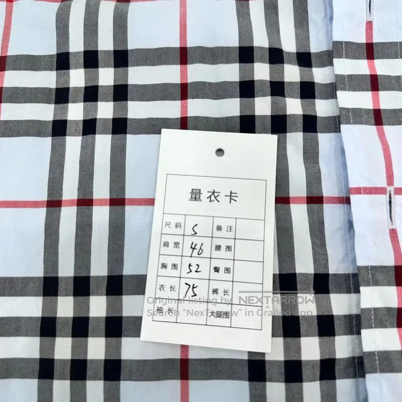 Burberry Burberry Women's Light Blue Check Shirt. Size S / US 4 / IT 40 - 9 Thumbnail