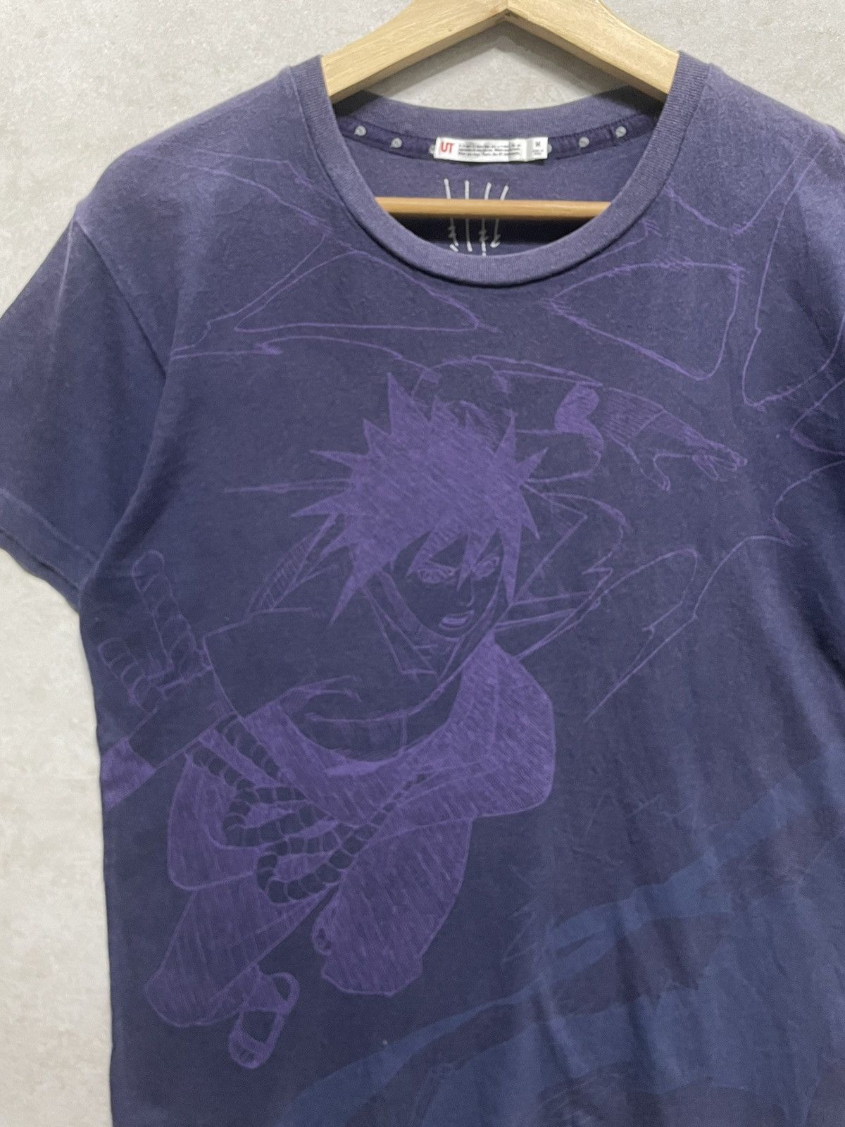 Anime × Japanese Brand Uniqlo Sasuke Naruto Shippuden Anime Tee Size US M / EU 48-50 / 2 - 2 Thumbnail
