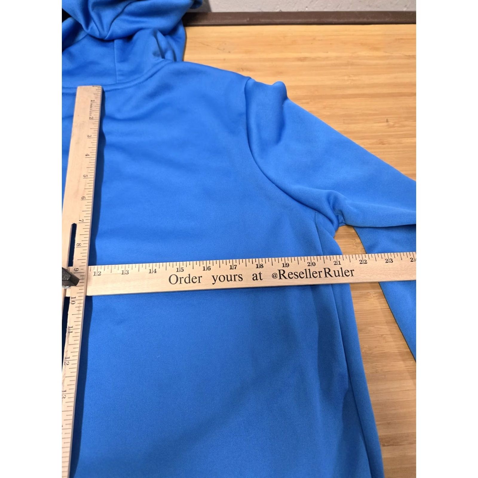 Nike Nike Dri-FIT Hoodie Mens Large Blue Pullover Sweatshirt Athletic Swoosh Logo Size US L / EU 52-54 / 3 - 6 Thumbnail