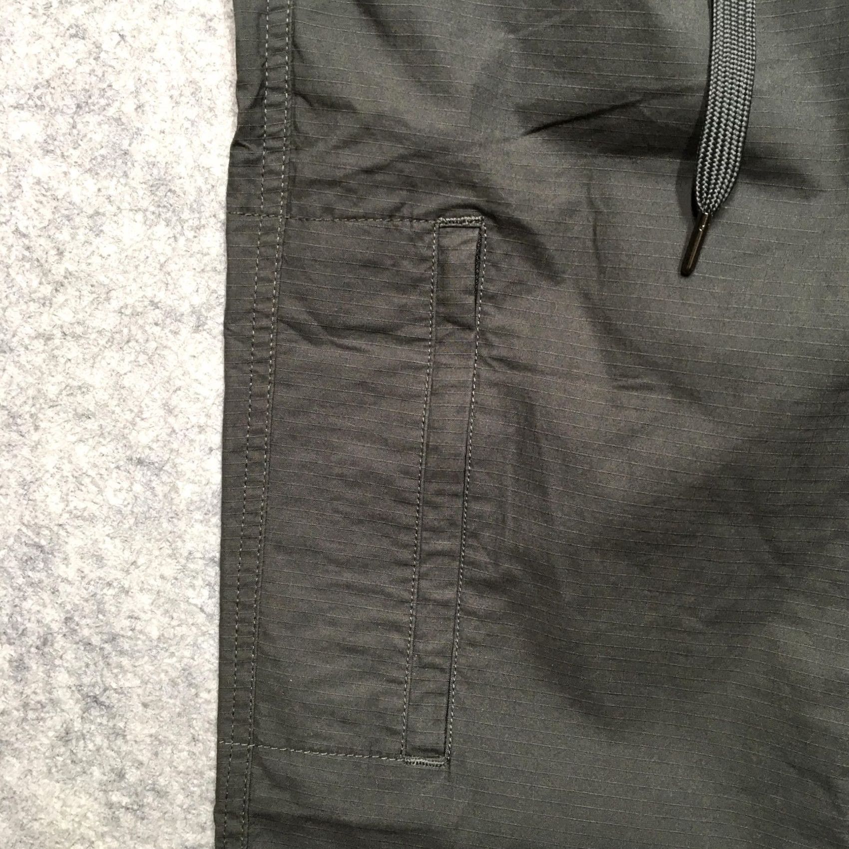 Vintage BYLT The BYLT Pant Charcoal Medium Mens Regular Stretch Chino Pants Casual Travel Lightweight Cotton Spandex Size US 31 - 3 Thumbnail