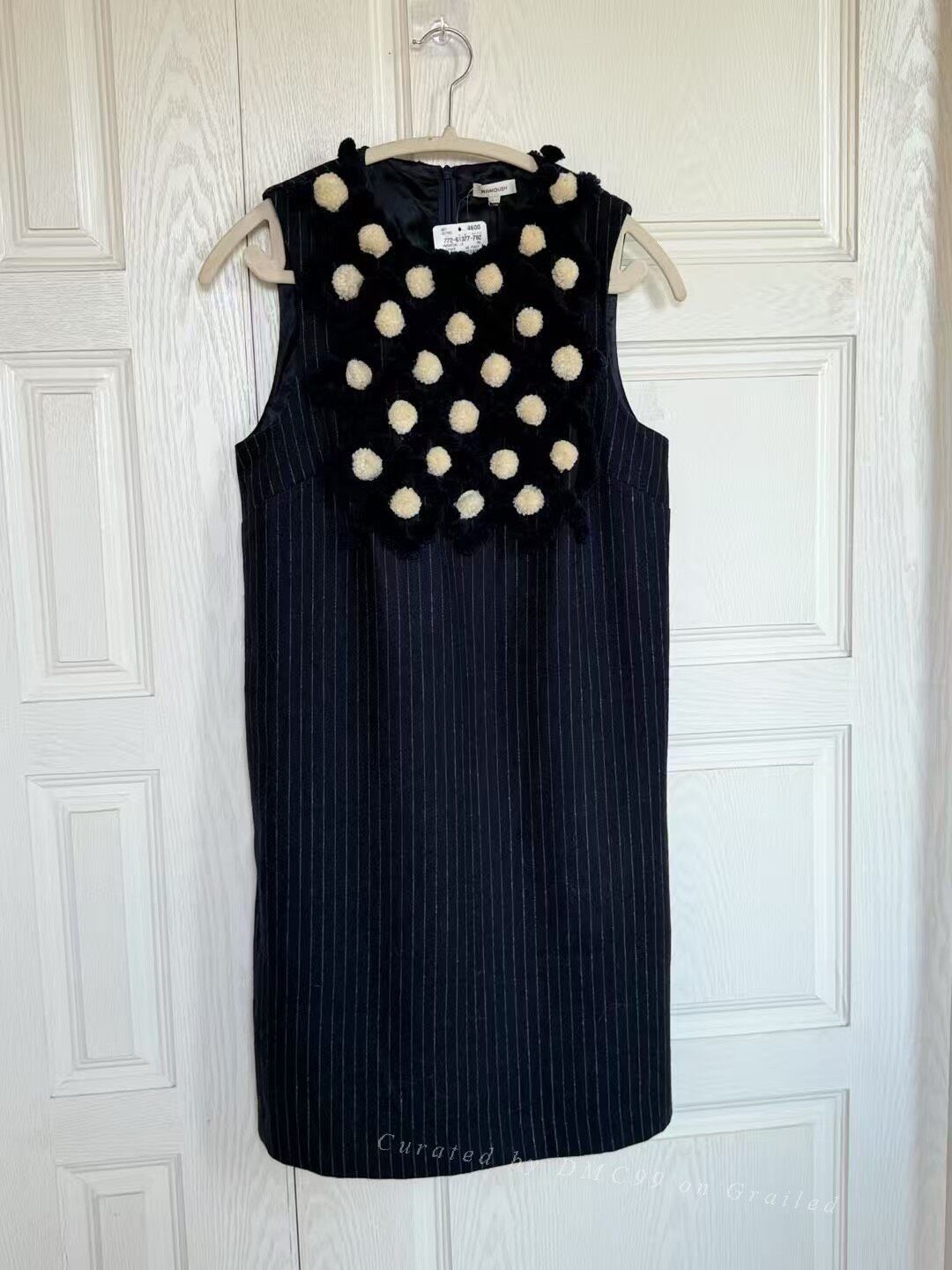 Vintage Manoush Wool Blend Vest Dress Size XS / US 0-2 / IT 36-38 - 1 Thumbnail