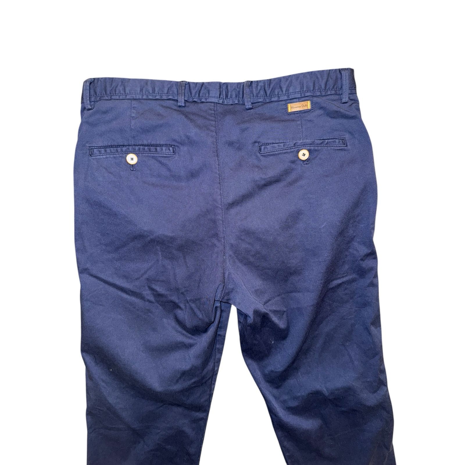 Massimo Dutti Massimo Dutti Men’s US 31 Navy Blue Slim Fit Chino Pants Size US 31 - 5 Thumbnail