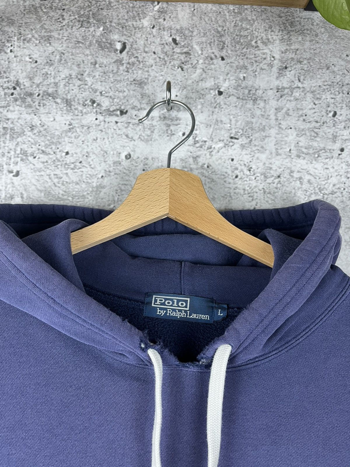 Polo Ralph Lauren × RRL Ralph Lauren × Vintage Distressed Vintage Polo Ralph Lauren Hoodie Size US L / EU 52-54 / 3 - 5 Thumbnail